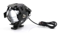 Halogeny motocyklowe lampy reflektory lightbar LED srebrne i czarne wybór