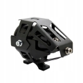 Halogeny motocyklowe Ring LED lampy reflektory U7  kolor czarny lub srebrny wybór 
