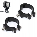 Uchwyt uniwersalny na halogeny lampy motocyklowe 26-32 mm