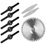 Ostrza do podkaszarki do trawy zestaw Heckermann HY-2