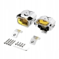 Halogeny motocyklowy LED lampy reflektory komplet PK45