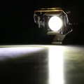 Halogeny motocyklowy LED lampy reflektory komplet PK45