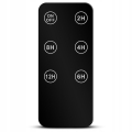 Wentylator wiatrak sufitowy pilot Timer 70 cm czarny