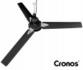 Wentylator wiatrak sufitowy pilot Timer 120 cm czarny