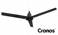 Wentylator wiatrak sufitowy pilot Timer 120 cm czarny