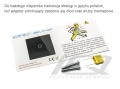 Włącznik dotykowy szklany potrójny czarny 3G + pilot B-Line 