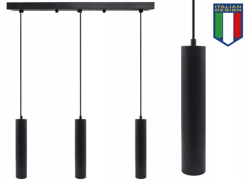 Lampa sufitowa Corto żyrandol LED loft rurki GU10 B-Line