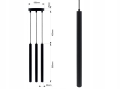 Lampa sufitowa Alto żyrandol LED loft rurki G9 B-Line