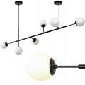 Lampa sufitowa wisząca żyrandol Loft kule 6x E27