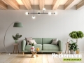Lampa sufitowa wisząca żyrandol Loft kule 6x E27