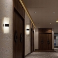 Kinkiet EMO LED 5 W czarny lampa ścienna natynkowa B-Line