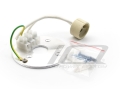 Oprawa natynkowa sufitowa kwadratowa srebrna GU10 LED 5 W B-Line