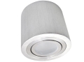 Oprawa natynkowa sufitowa okrągła srebrna GU10 5W LED B-Line