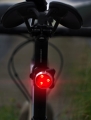 Lampka lampa rowerowa tylna światło tył LED USB Vayox