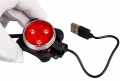 Lampka lampa rowerowa tylna światło tył LED USB Vayox