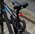 Lampka lampa rowerowa tylna światło tył LED USB Vayox