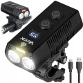 Lampka lampa latarka rowerowa LED USB przód 750 lm Vayox