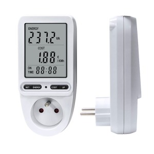 Licznik energii prądu mocy watomierz miernik z LCD 9w1