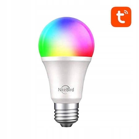 Żarówka LED WiFi Tuya Smart IFTTT RGB E27 8 W 800 lm GoSund