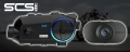 Interkom motocyklowy SCS S12 2x kamera przód tył 2K + FHD Sony WiFi Bluetooth