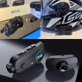Interkom motocyklowy SCS S12 2x kamera przód tył 2K + FHD Sony WiFi Bluetooth