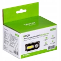 Latarka czołowa czołówka podwójna LED COB 380 lm USB akumulator 2000 mAh Vayox