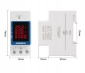 Licznik energii elektrycznej na szynę DIN  z wyświetlaczem BTN-LCD o szerokim kącie widzenia