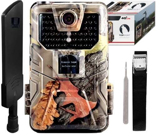 Kamera leśna fotopułapka 2K GSM 4G LTE MMS polski HC-900