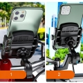 Uchwyt motocyklowy na telefon motocykl ładowarka