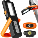 Latarka LED lampa warsztatowa akumulatorowa magnes