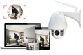 Kamera IP zewnętrzna 720 p zoom optyczny 10x WiFi