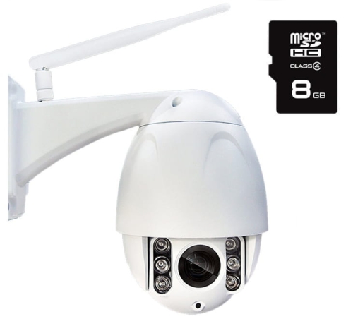 Kamera IP zewnętrzna 720 p zoom optyczny 10x WiFi