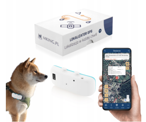 Lokalizator GPS wodoodporny dla psa kota aplikacja
