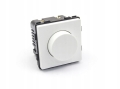 Ściemniacz obrotowy dimmer mechaniczny biały B-Line