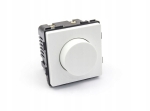 Ściemniacz obrotowy dimmer mechaniczny biały B-Line
