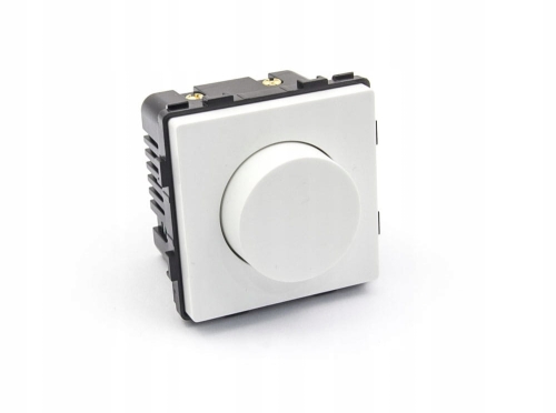 Ściemniacz obrotowy dimmer mechaniczny biały B-Line