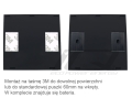 Pilot włącznik schodowy dotykowy szklany 2G Magic czarny B-Line