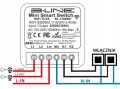 Przekaźnik kontroler do puszki mini box 2 obwody ZigBee Tuya B-Line 