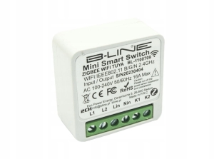 Przekaźnik kontroler do puszki mini box 2 obwody ZigBee Tuya B-Line 