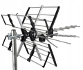 Antena kierunkowa TV DVB-T2 Combo 4K Full HD do 140 km Vayox wzmacniacz