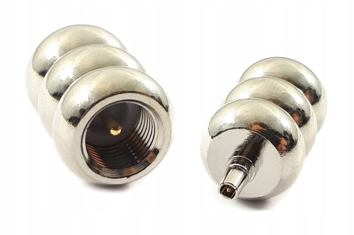 Wtyk beczka konektor FME męski - CRC9