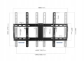 Uchwyt TV do telewizora wieszak mocny LCD LED 32-85 do 50 kg King Mount