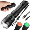 Latarka LED taktyczna wojskowa Pro 3 kolory USB-C baton 1500 lm Vayox