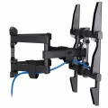 Mocny obrotowy uchwyt TV wieszak do telewizora 32-60-70 do 40 kg King Mount