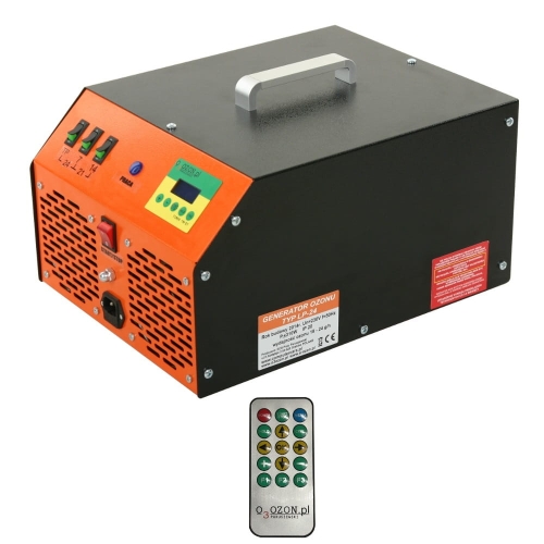 Ozonator generator ozonu 16-59 g/h do domu auta do klimatyzacji LP-16e + pilot