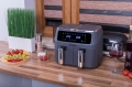 Frytkownica frytownica beztłuszczowa Air Fryer 2 kosze 8 l / 2500 W