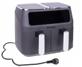 Frytkownica frytownica beztłuszczowa Air Fryer 2 kosze 8 l / 2500 W
