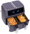 Frytkownica frytownica beztłuszczowa Air Fryer 2 kosze 8 l / 2500 W