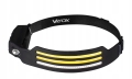 Latarka czołowa czołówka 4x LED akumulatorowa czujnik pasek USB-C IPX Vayox