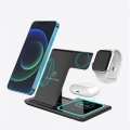Bezprzewodowa ładowarka stacja ładowania 3w1 do iPhone Apple Watch AirPods
